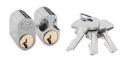 ASSA 1302 Double Cylinder – Matt Chrome