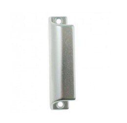 BALCONY DOOR HANDLE SURFACE MOUNT SILVER 17x87mm