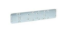 DOOR CLOSER ABLOY MOUNTING PLATE A126 ZINC/SILVER (FOR DC340/DC347 DOOR CLOSERS)