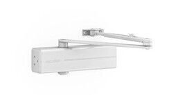 DOOR CLOSER ASSA DC140 BC WITH STANDARD ARM, WHITE (EN SIZE 2/3/4; SUITABLE FOR FIRE DOORS)