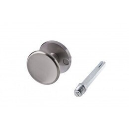 DOOR KNOB 496 – SINGLE-SIDED, BRUSHED NICKEL