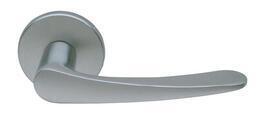 DOOR HANDLE ABLOY INTERIA 19/002 BRASS/CR (spring loaded, 40-60mm doors)