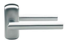 DOOR HANDLE ABLOY PRESTO 3-16ss/0650 BRASS/CR (spring loaded, 50-70mm doors)