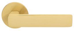 DOOR HANDLE ABLOY  FORUM 4/007 SATIN BRASS (spring loaded, 40-60mm doors)