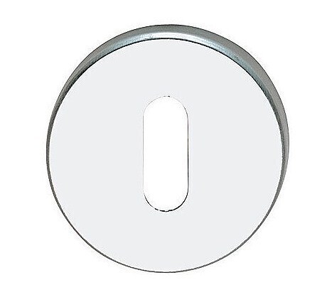 ESCUTCHEON ALUX ROUND 016 BB SILVER  