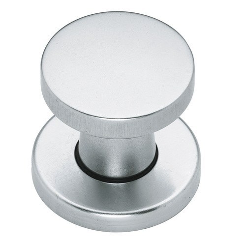 DOOR KNOB ALUX 7071 SILVER (one-sided, 100mm bolt, up to 80mm doors)  