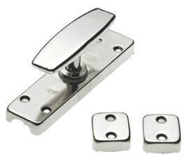 WINDOW HANDLE AMIG 18 NICKEL PLATED 126x32mm  