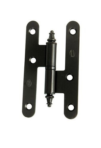 HINGE AMIG 408 80x41x2 BLACK EPOXY LEFT HINGE AMIG 408 80x41x2 BLACK EPOXY LEFT