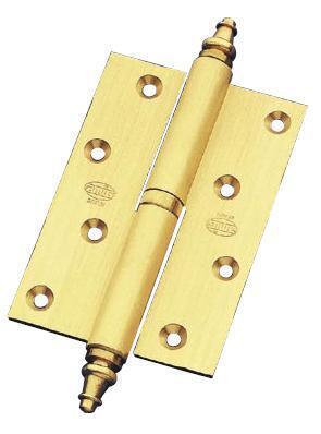 BRASS HINGE AMIG 415 120x80x4 SATIN RIGHT  