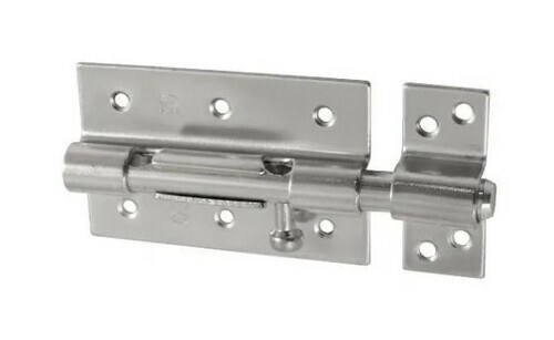 LATCH BOLT AMIG  454/100 NICKEL (lockable with padlock)  