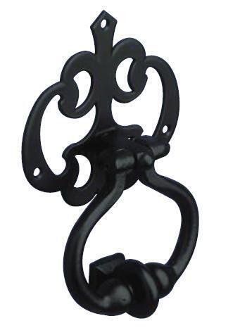 DOOR KNOCKER AMIG MATT BLACK EPOXY  