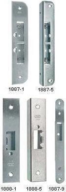 STRIKING PLATE ASSA 1887-9 HIGH SECURITY (for narrow profile doors)  