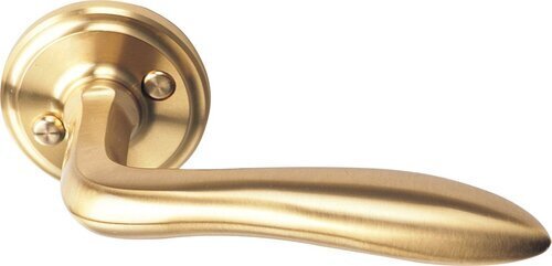 DOOR HANDLE ASSA 1918 BRASS (with spring)  