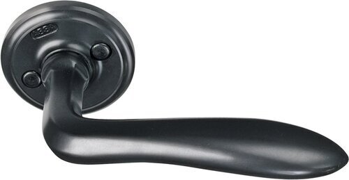 DOOR HANDLE ASSA 1918 MS/BROWN-OXIDISED (with spring)  