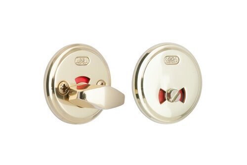 TURNING KNOB ASSA 265E WC BRASS/POLISHED  