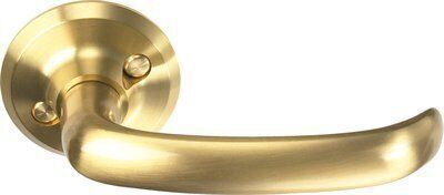 DOOR HANDLE ASSA 6640 BRASS (with spring)  