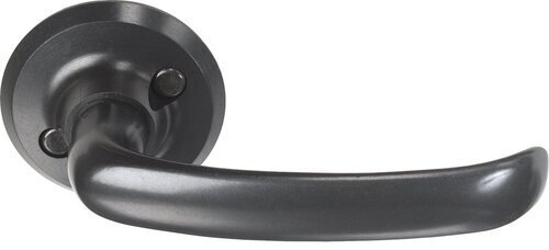 DOOR HANDLE ASSA 6640 MS/BROWN-OXIDISED (with spring)  