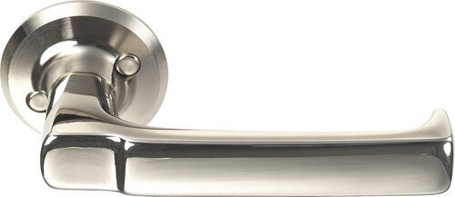 DOOR HANDLE ASSA 6647 BRASS/CR (with spring)  