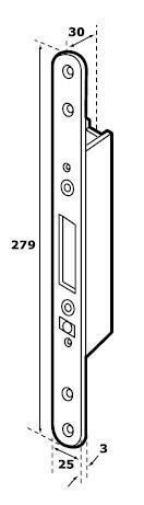 STRIKING PLATE ABLOY EA300  