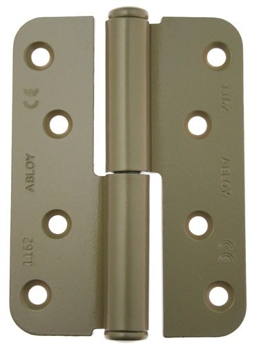 HINGE ABLOY 7048-115 LIGHT BROWN PAINTED RIGHT  