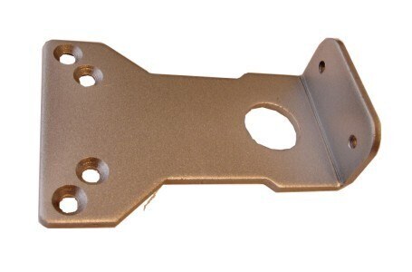 DOOR CLOSER HEAD ARM PARALLEL MOUNTING PLATE L-SHAPE (Abloy, Geze, Dorma)  