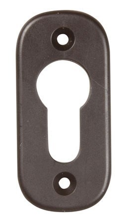 ESCUTCHEON IB 735N PLASTIC (for narrow stile doors, 1 pc)  