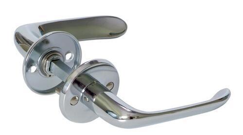 DOOR HANDLE OT 696 SATIN BRASS  