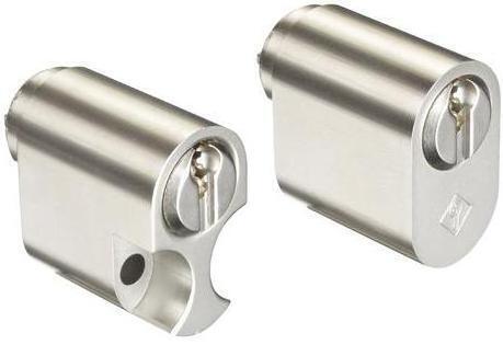 CYLINDER PFAFFENHAIN 457-2 C25 NICKEL PLATED  