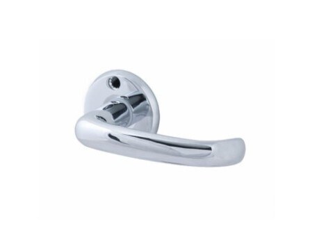 DOOR HANDLE REC 98/098 MS/CR (for 35–80 mm doors)  