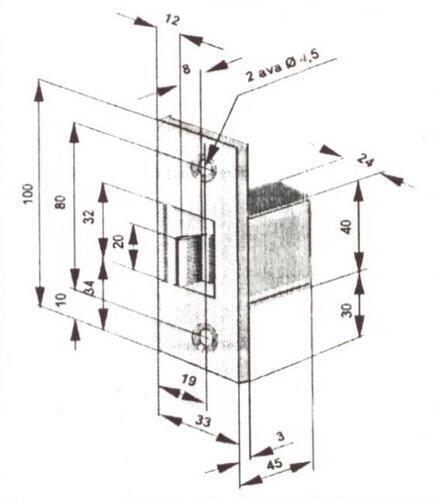 ЭЛЕКТРОМЕХАНИЧЕСКАЯ ЗАЩЕЛКА SIENT 11S21A1  