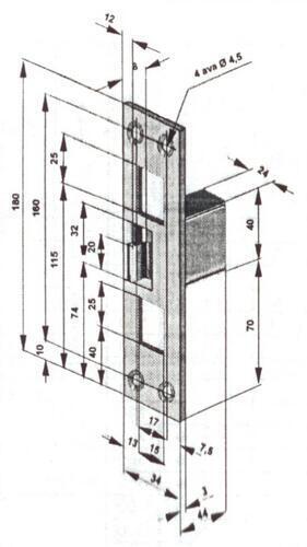 ЭЛЕКТРОМЕХАНИЧЕСКАЯ ЗАЩЕЛКА SIENT 32S21A1  