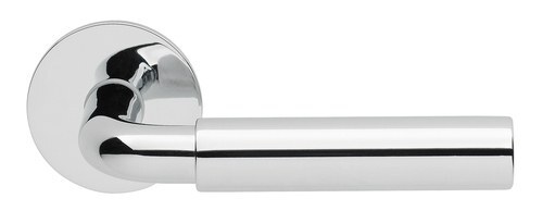 DOOR HANDLE ABLOY PARLAMENT 2/007 BRASS/CR (spring loaded, 40-60mm doors)  