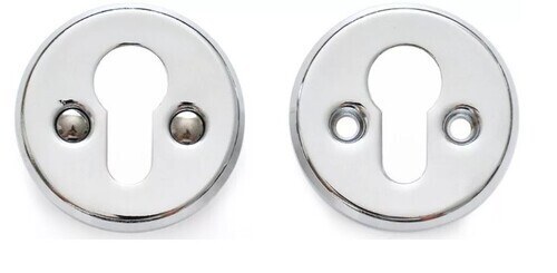 ESCUTCHEON ABLOY 001PZ FE/CR  