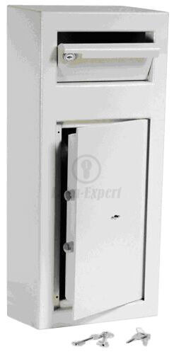 DEPOSIT SAFE 60x25x25cm OPENING WITH KEY (2 keys included)  