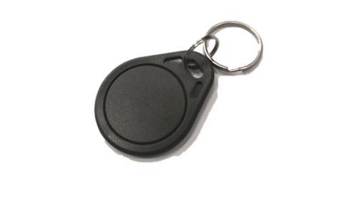 PROXIMITY KEYFOB HEAD <b>REWRITABLE 125KHz<b> (GREY)  