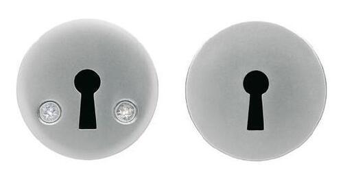 ESCUTCHEON ABLOY 008A ZN/CROME  