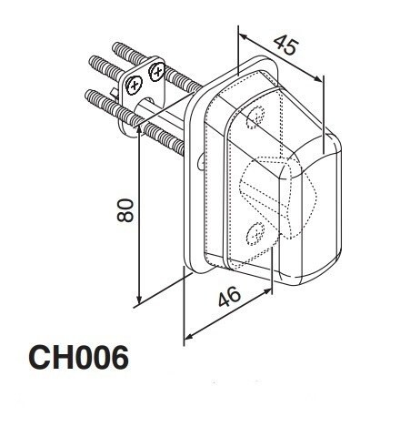 ABLOY CH 006 6428-sileukse evakuatsiooni kate südamiku vastu (8061 asemel)  