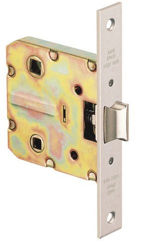 MORTISE LOCK AMIG 2100-50 135x20 BRASS  