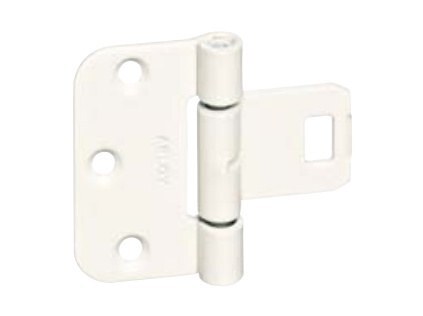 HINGE ABLOY 6540 KS WHITE  