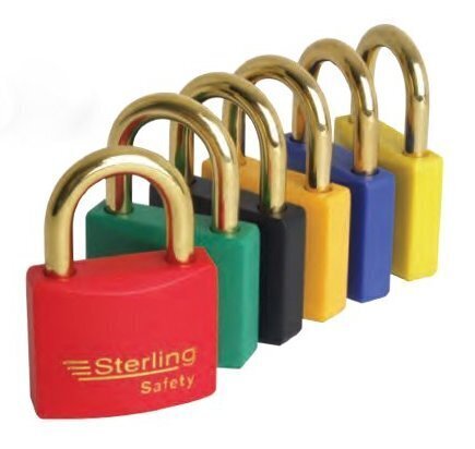 PADLOCK STERLING KA4 40mm RED  