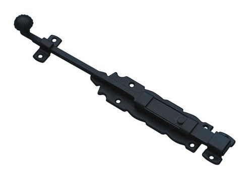 BARREL BOLT AMIG 411 250mm MATT BLACK EPOXY  