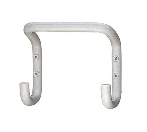 COAT HOOK ABLOY PRESTO 948 ALUMINIUM/WHITE  