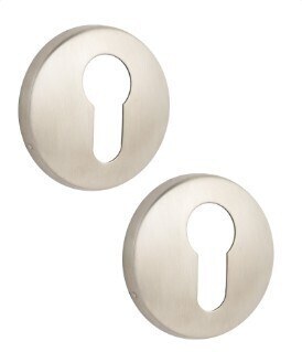 ESCUTCHEON ABLOY 002PZ STAINLESS STEEL  