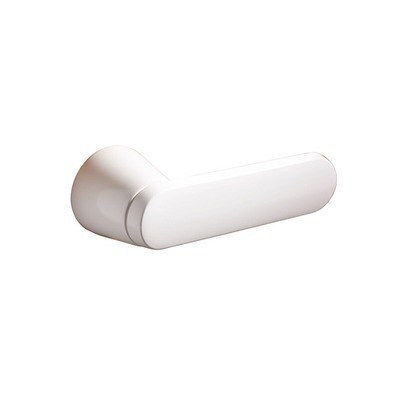 DOOR HANDLE ABLOY DOMUS 12 MS/WHITE (spring loaded, 55-80mm doors)  