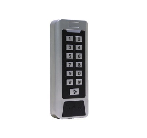 DIGITAL CODE LOCK HEAD 500-K + RDIF CARD READER ACCESS CONTROL, 12 V AC/DC; 25mA, IP68 -45°C~55°C, 145x57x22mm  