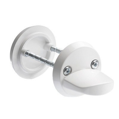 ПОВОРОТНАЯ КНОПКА + ЩИТОК ABLOY CH 003 БЕЛАЯ  