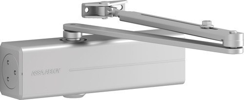 ASSA ABLOY DOOR CLOSER DC200, SILVER (WITHOUT ARM)  