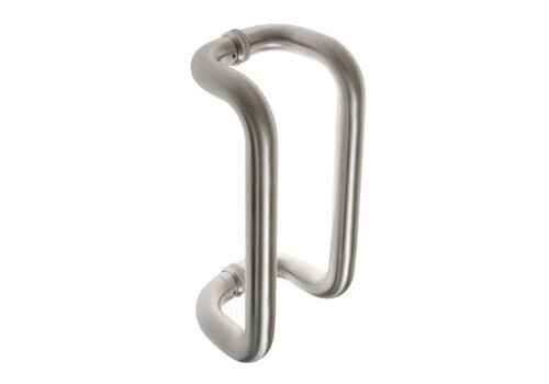 HANDLE PP107 32x600mm BRUSHED STAINLESS STEEL (Doors 12-30mm and 50-70mm)  