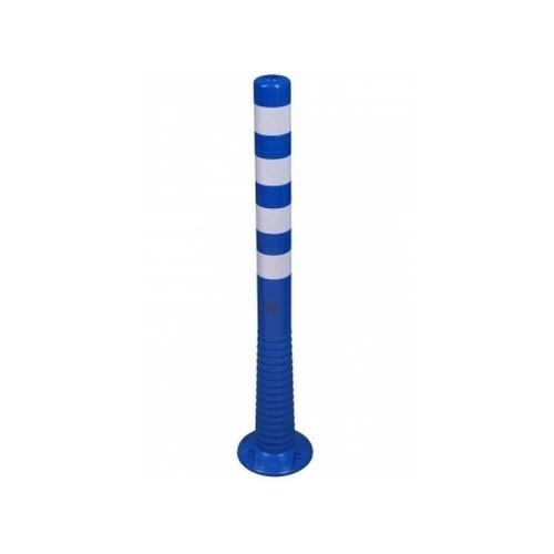  Стойка Flex синего цвета с белыми светоотражающими наклейками  