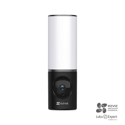 KAAMERA-SEINALAMP EZVIZ LC3 700 Lumen, 3000K WIFI 2,4GHz,1080P Ilmastikukindel IP65  